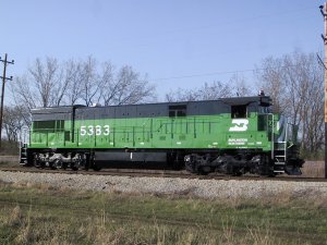 Highlight for Album: Burlington Northern 5383